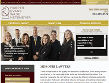 Tablet Screenshot of lawmissouri.com